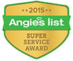 Angie’s List 2015 Award